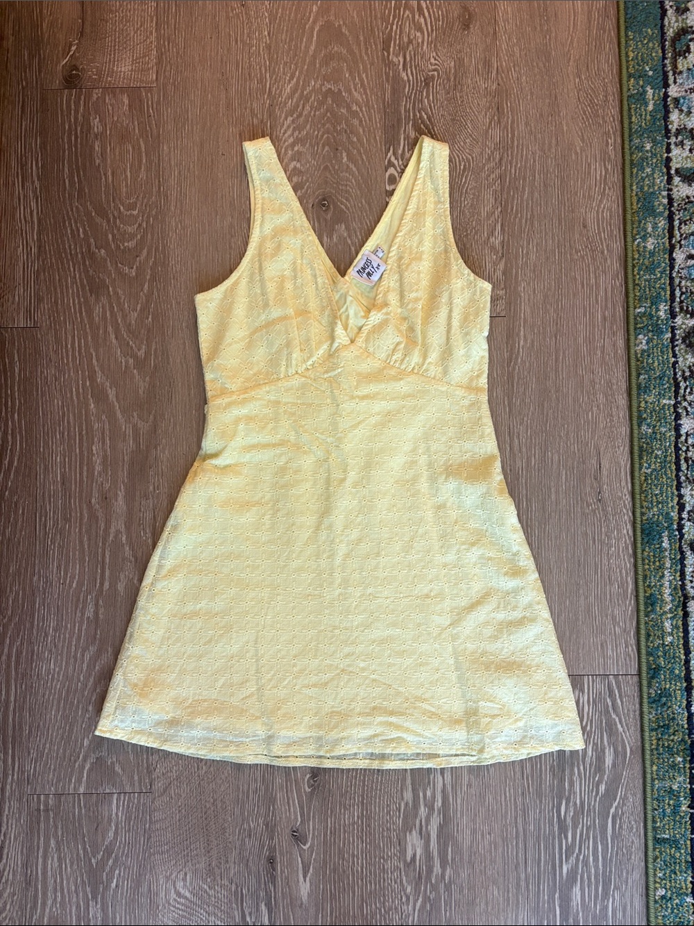 Princess Polly Nellie Yellow Mini Dress